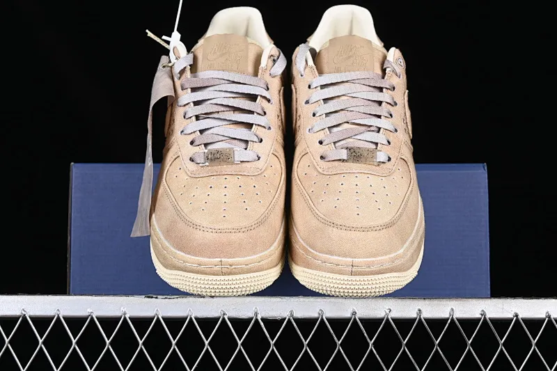 All categories Nk Air Force 1 Air Force series Nk Air Force 1 Low Air Force low top Pure original Nk Air Force 1'07 Low "Nai Ke Cha" Tea theme Longjing tea Air Force 1 low top casual sneakers DV4246-211